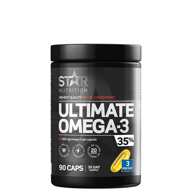 Star Nutrition Ultimate Omega-3, 90 kapslar, 35% 1000mg