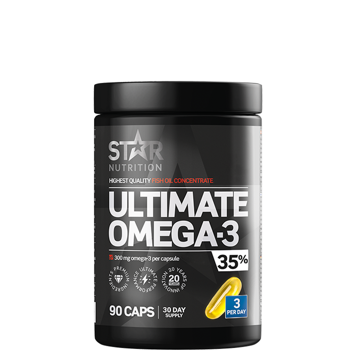 Star Nutrition Ultimate Omega-3, 90 kapslar, 35% 1000mg