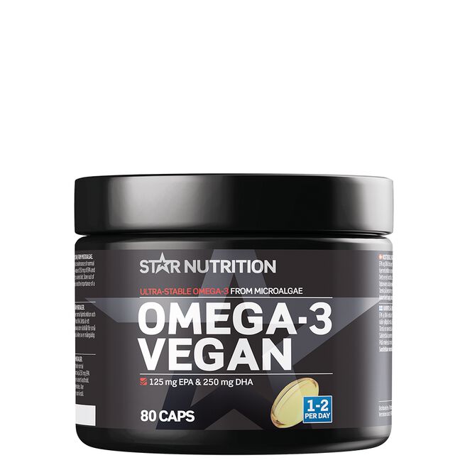 Star Nutrition Ultimate Omega-3 Vegan 80 kapslar