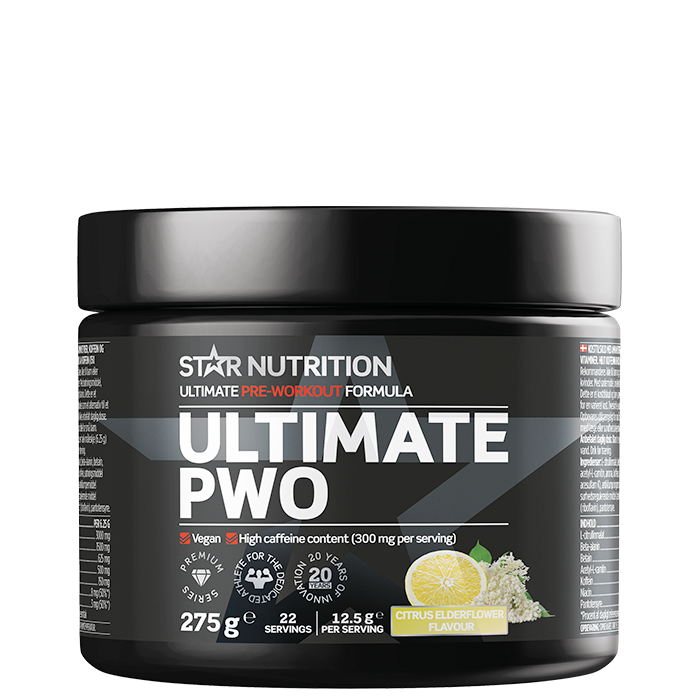 Star Nutrition Ultimate PWO 275 g Citrus Elderflavour