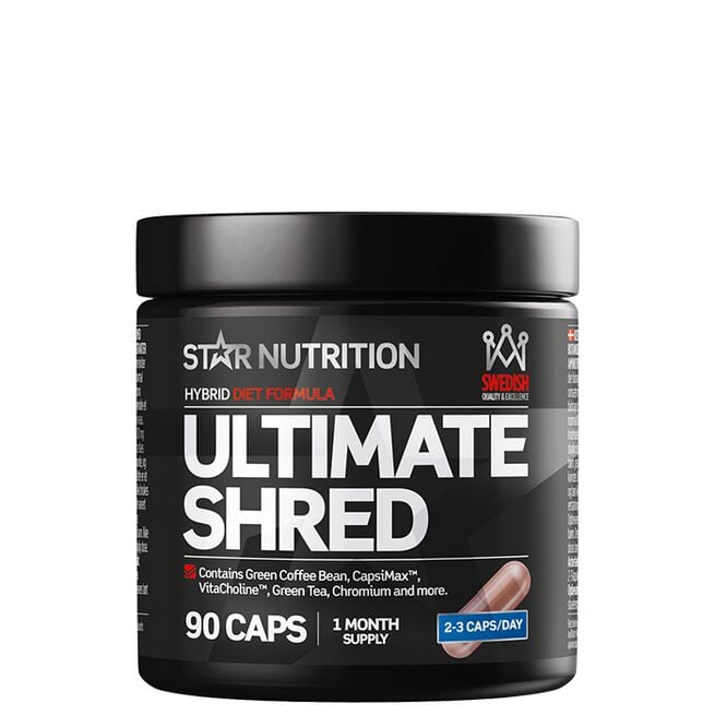 Star Nutrition Ultimate Shred Fettförbrännare 90 Kapslar