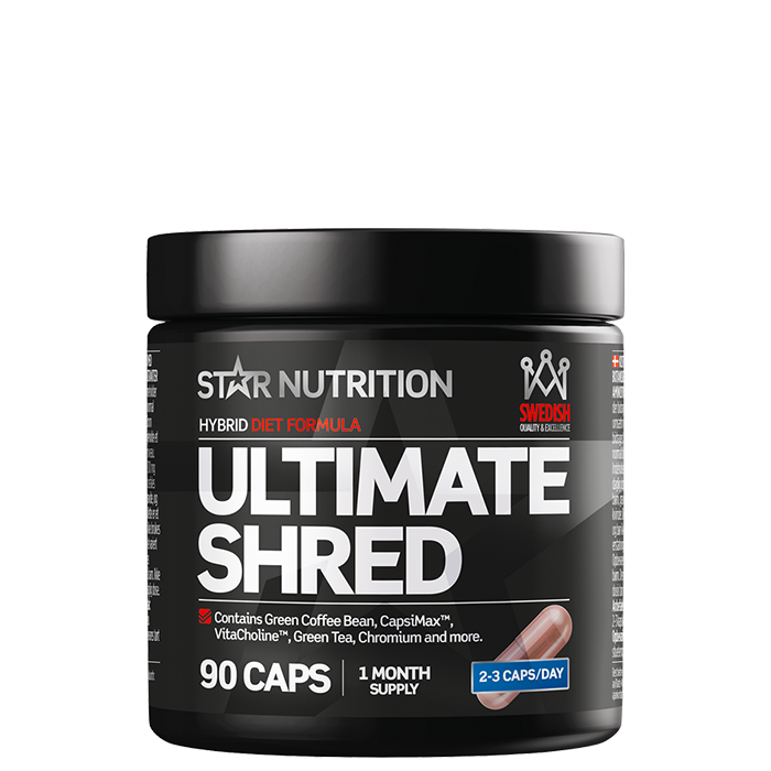 Star Nutrition Ultimate Shred Fettförbrännare 90 Kapslar
