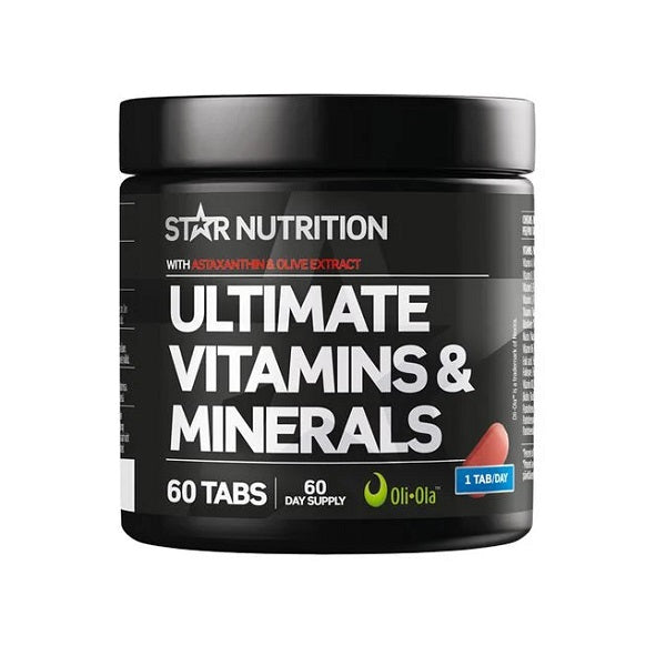 Star Nutrition Ultimate Vitamins & Minerals - 60 tabs