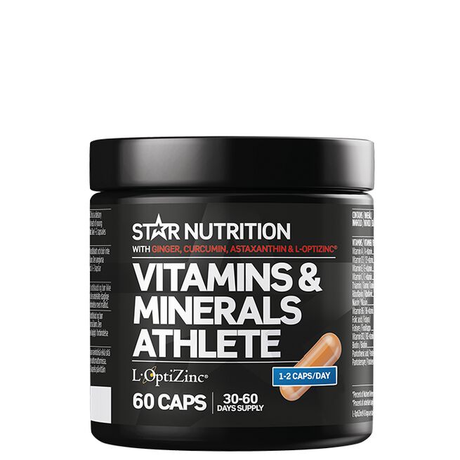 Star Nutrition Ultimate Vitamins & Minerals Athlete 60 kapslar