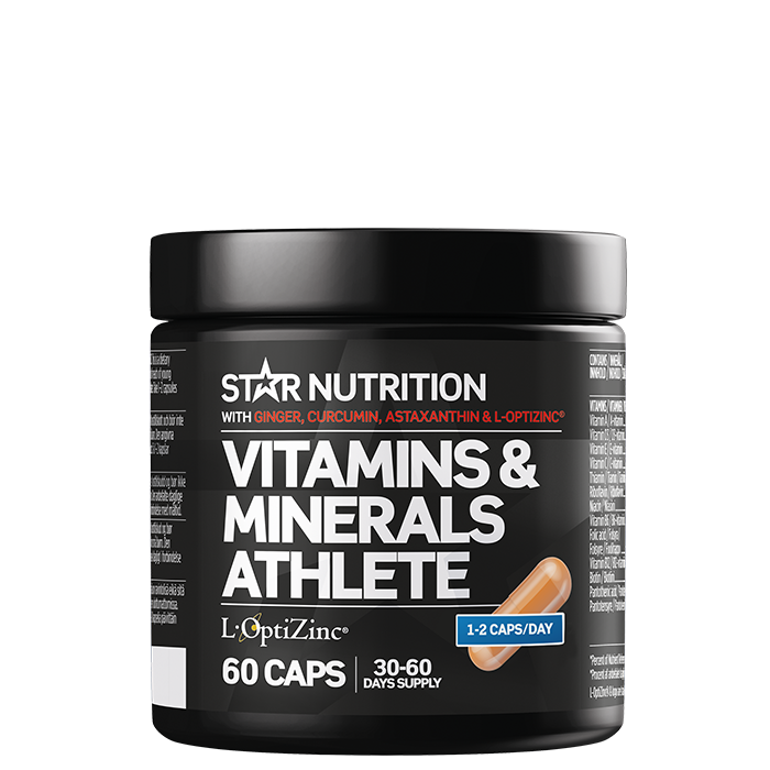 Star Nutrition Ultimate Vitamins & Minerals Athlete 60 kapslar