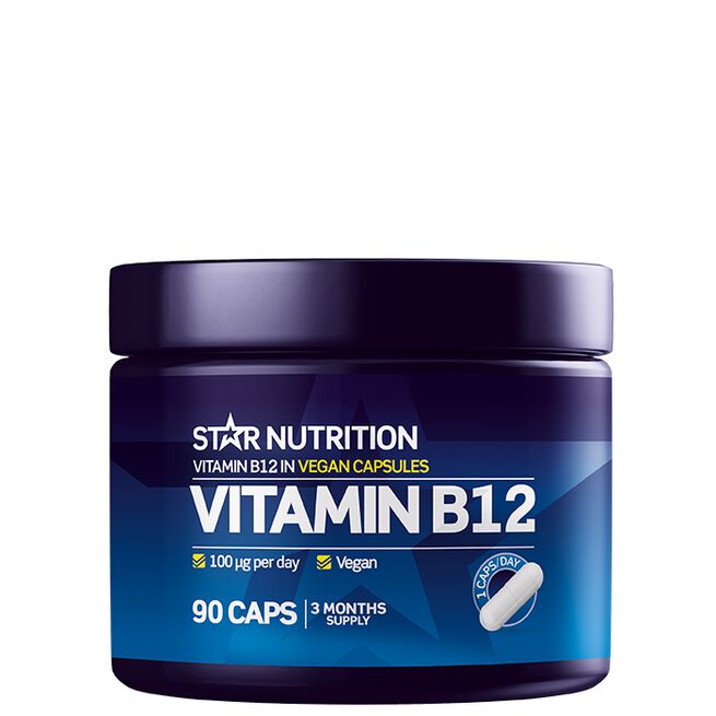 Star Nutrition Vitamin B12 90 kapslar