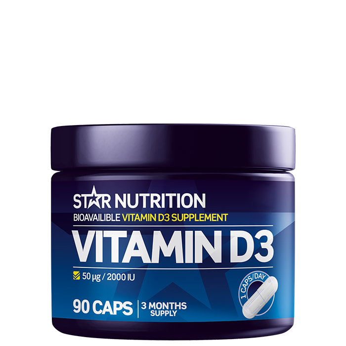 Star Nutrition Vitamin D3 90 kapslar