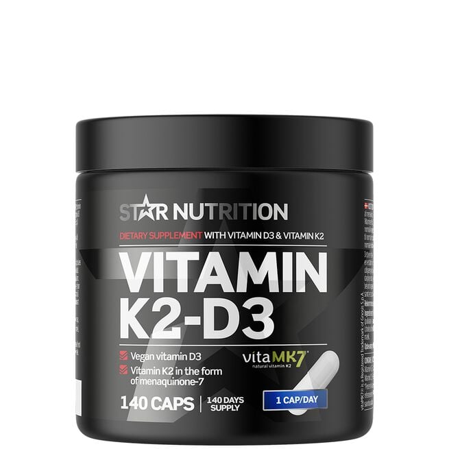 Star Nutrition Vitamin K2-D3 140 kapslar