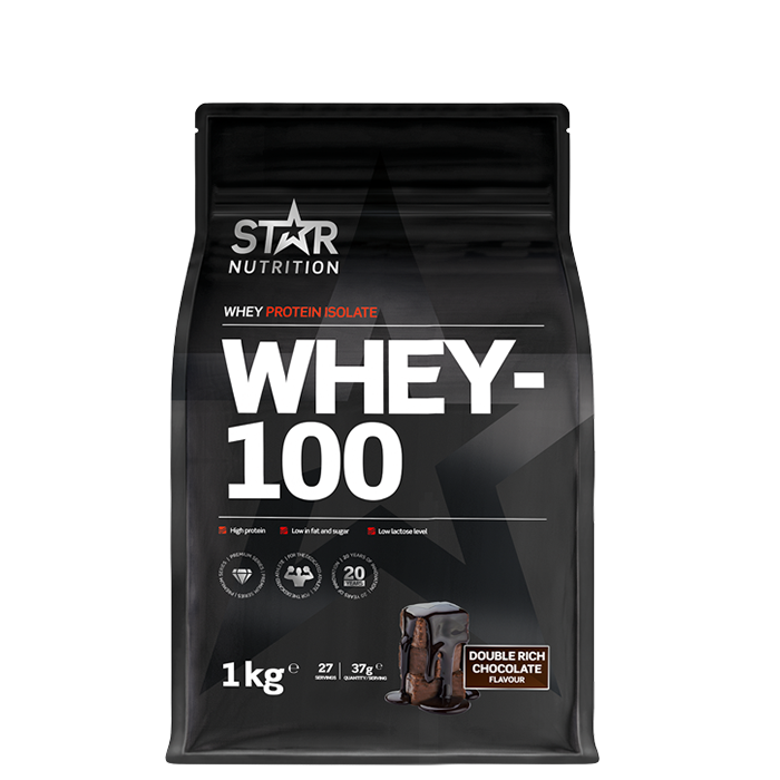 Star Nutrition Whey-100 Vassleprotein 1 kg
