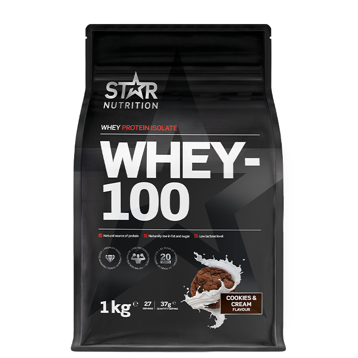 Star Nutrition Whey-100 Vassleprotein 1 kg