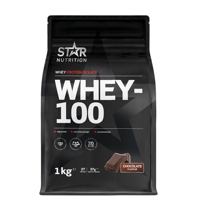Star Nutrition Whey-100 Vassleprotein 1 kg