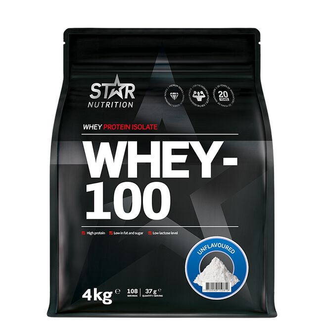 Star Nutrition Whey-100 Vassleprotein 4 kg