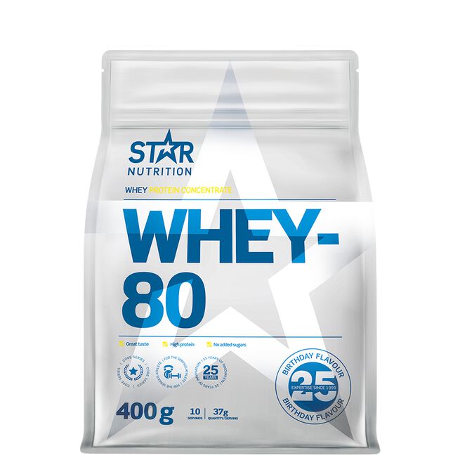 Star Nutrition Whey-80 Birthday Flavour 400 g