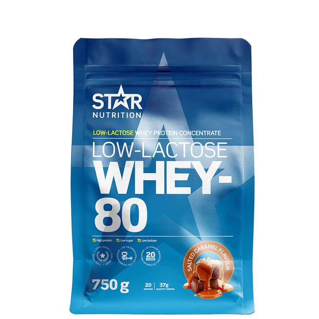 Star Nutrition Whey-80 Low Lactose 750 g Salted Caramel