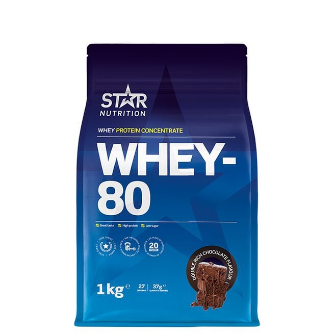 Star Nutrition Whey-80 Vassleprotein 1 kg