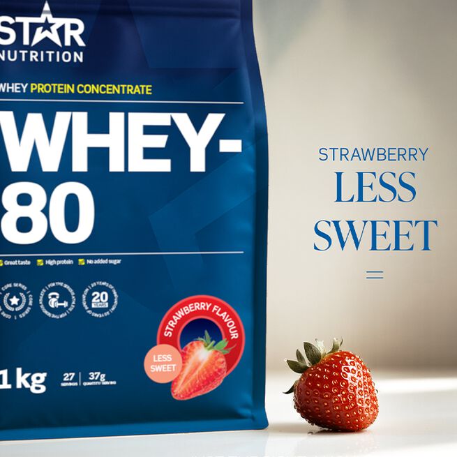 Star Nutrition Whey-80 Vassleprotein 1 kg