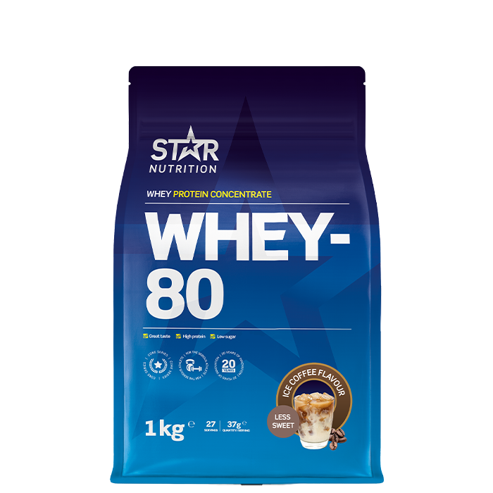 Star Nutrition Whey-80 Vassleprotein 1 kg