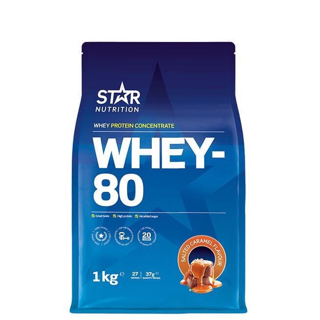 Star Nutrition Whey-80 Vassleprotein 1 kg