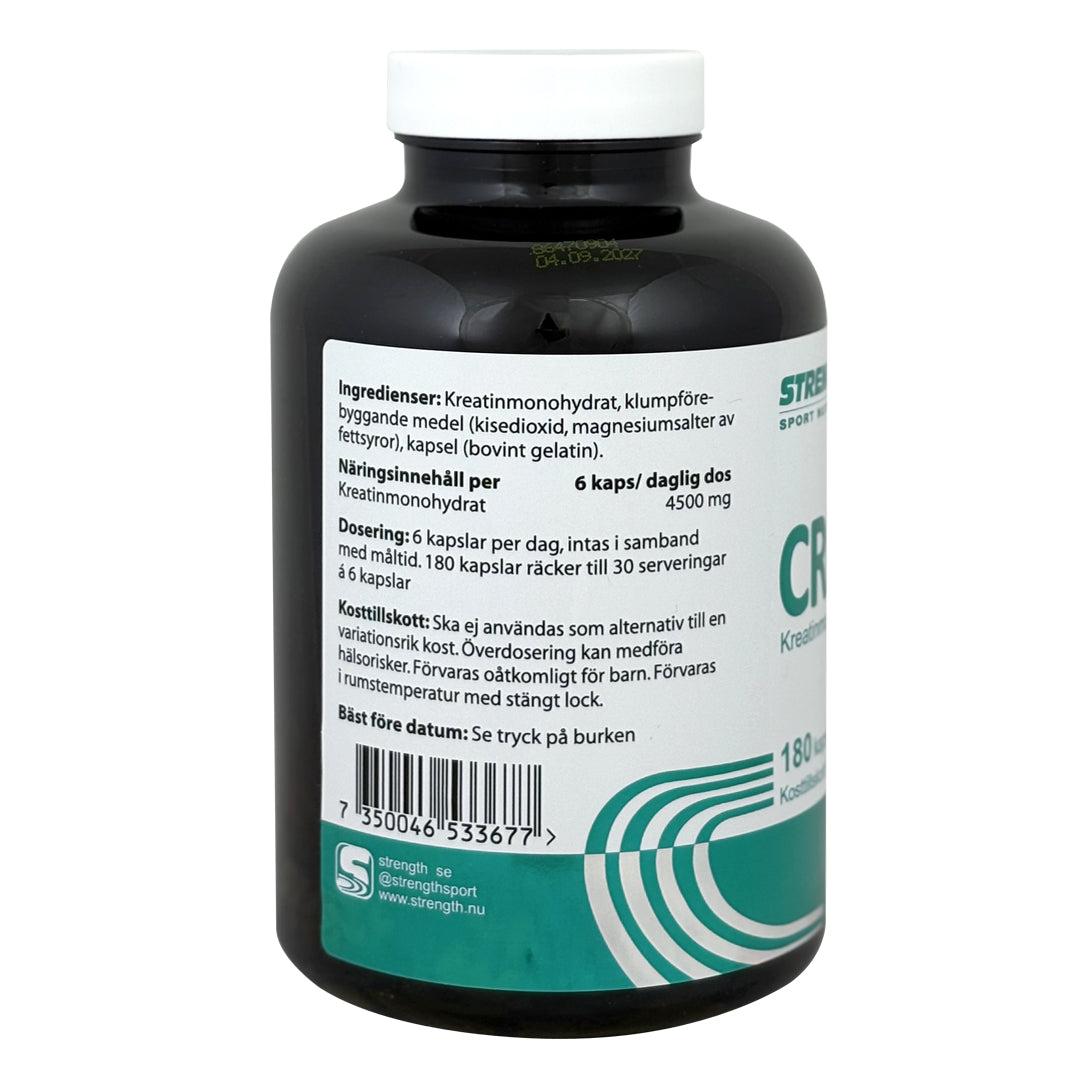Strength Creatine 180 kapslar