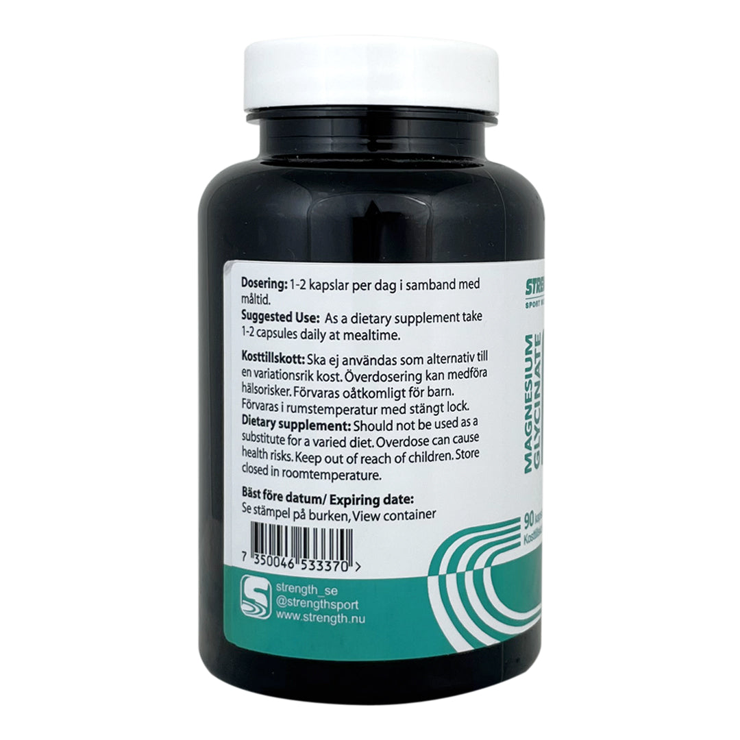Strength Magnesium Glycinate 90 kapslar