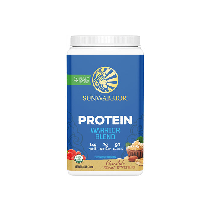 Sunwarrior Warrior Blend Organic 750 g Chocolate Peanut Butter