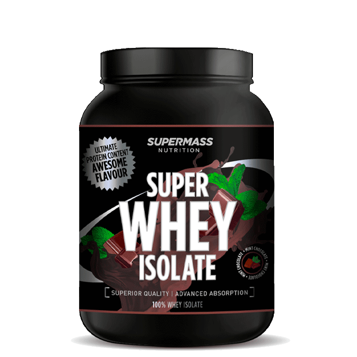 SUPERMASS NUTRITION SUPER WHEY ISOLATE Vassleproteinisolat 1300 g