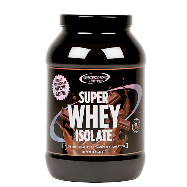 SUPERMASS NUTRITION SUPER WHEY ISOLATE Vassleproteinisolat 1300 g Chocolate Milkshake