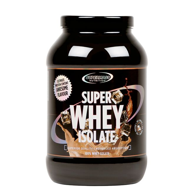 SUPERMASS NUTRITION SUPER WHEY ISOLATE Vassleproteinisolat 1300 g Ice Coffee