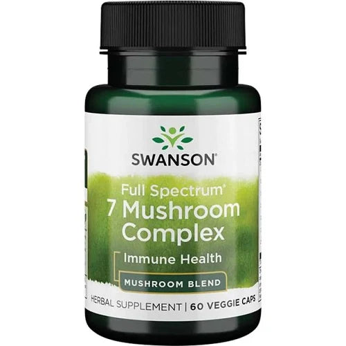 Swanson Full Spectrum 7 Mushroom Complex - 60 caps