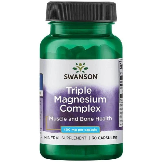 Swanson Triple Magnesium Complex - 30 caps