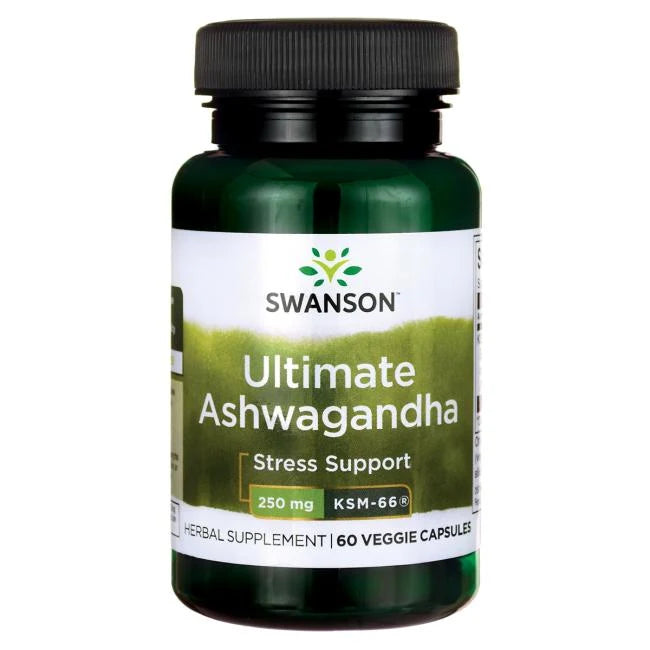 Swanson Ultimate Ashwagandha (KSM-66) - 60 caps