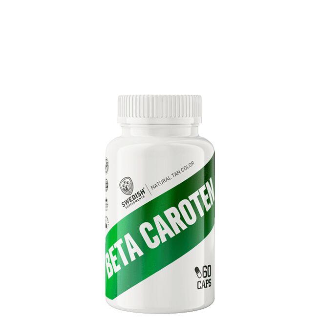 Swedish Supplements Betakaroten 60 kapslar