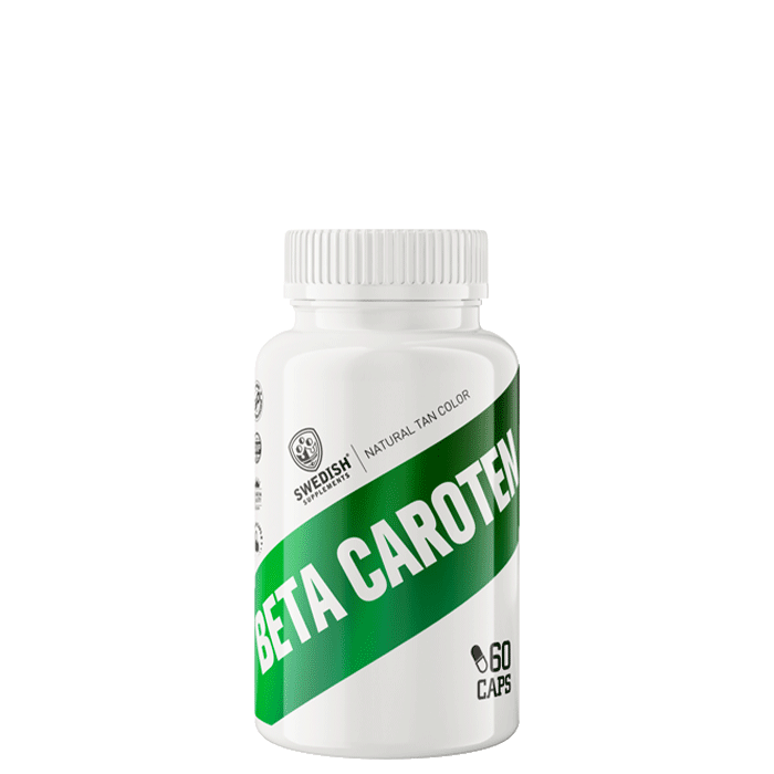 Swedish Supplements Betakaroten 60 kapslar
