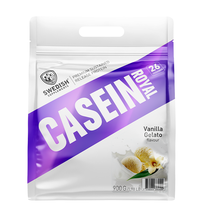 Swedish Supplements Casein Royal, 900 g Vanilla Gelato Cream