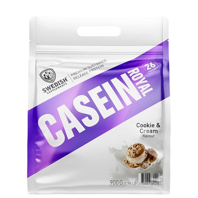 Swedish Supplements Casein Royal, 900 g Cookies and Cream