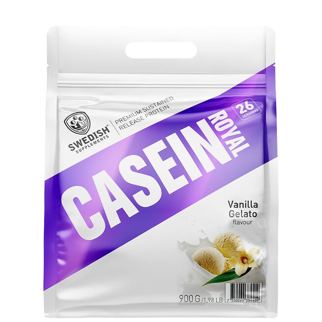 Swedish Supplements Casein Royal, 900 g Vanilla Gelato Cream