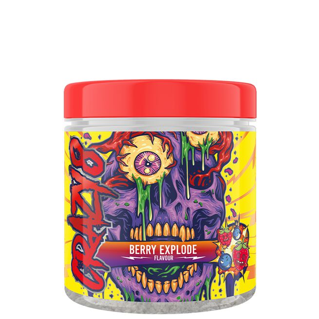 Swedish Supplements Crazy 8 PWO, 325 g Berry Explode