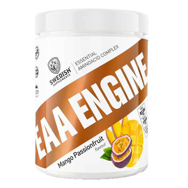 Swedish Supplements EAA Engine Essentiella Aminosyror 450g Mango Passionfruit