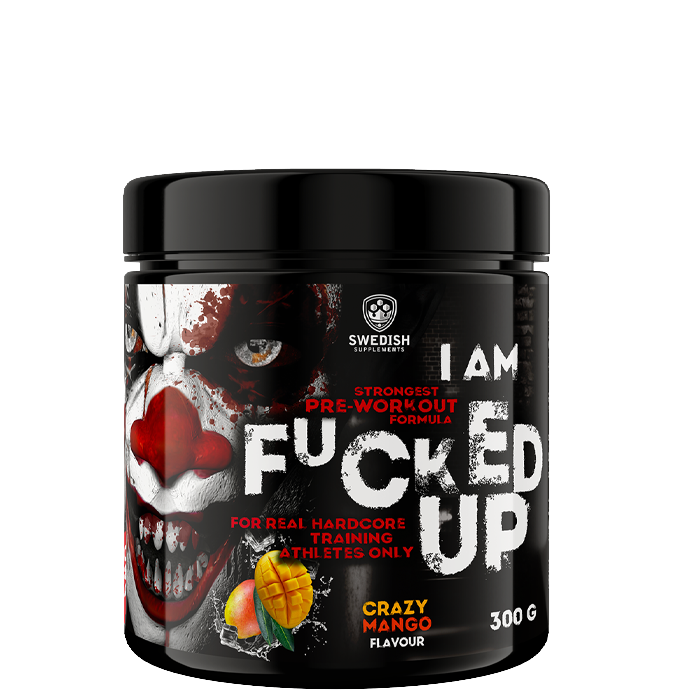 Swedish Supplements Fucked Up Joker Edit PWO 300 g Crazy Mango