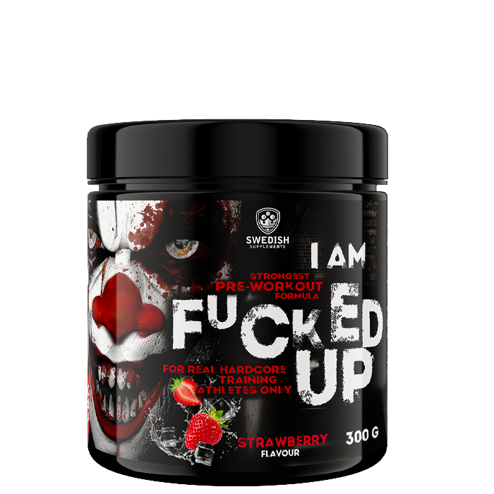 Swedish Supplements Fucked Up Joker Edit PWO 300 g Strawberry