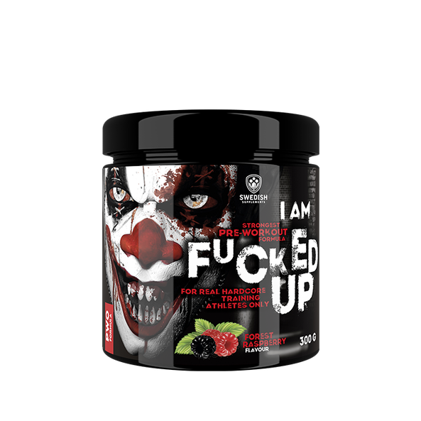 Swedish Supplements Fucked Up Joker Edit PWO 300 g Forrest Rasperry