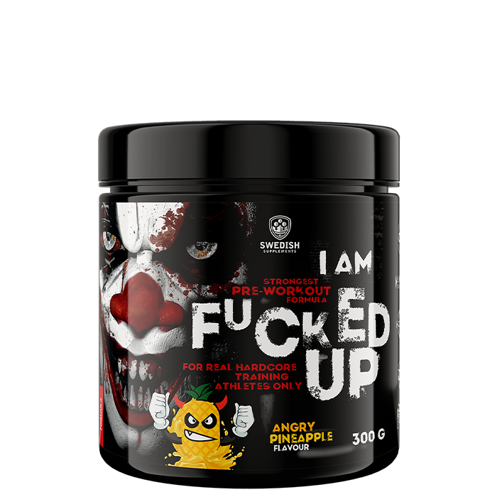 Swedish Supplements Fucked Up Joker Edit PWO 300 g Angry Pineapple