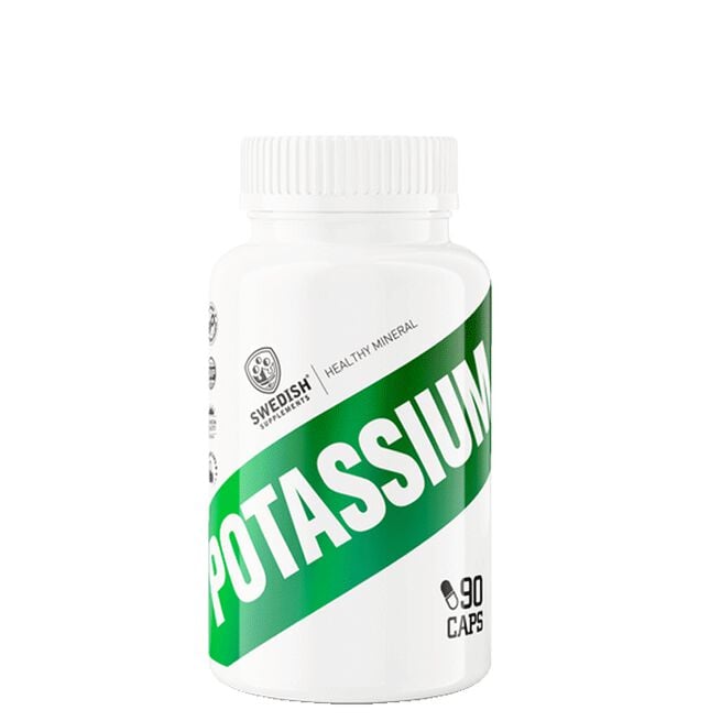 Swedish Supplements Kalium 90 Kapslar