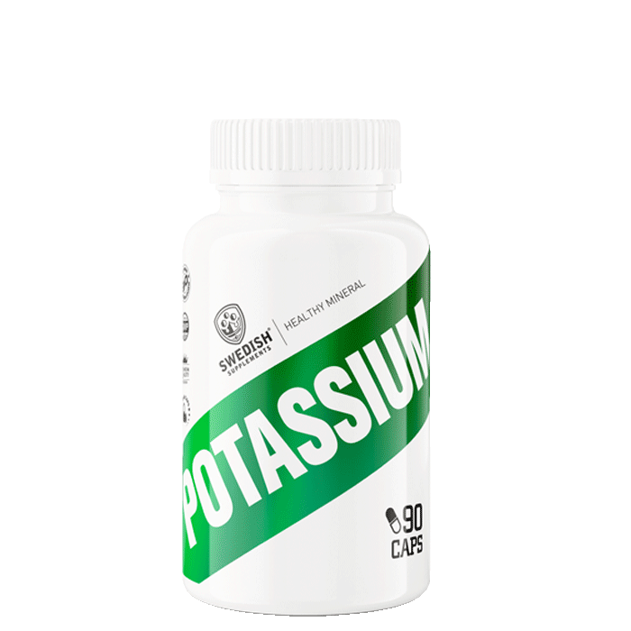 Swedish Supplements Kalium 90 Kapslar