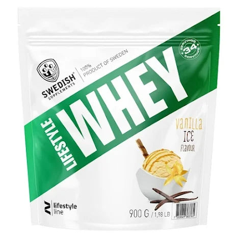 Swedish Supplements Lifestyle Whey Protein - 900g Vanilla Ice Cream