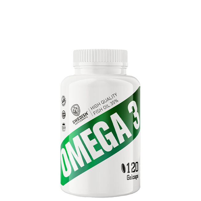 Swedish Supplements Omega 3 120 Gel kapslar