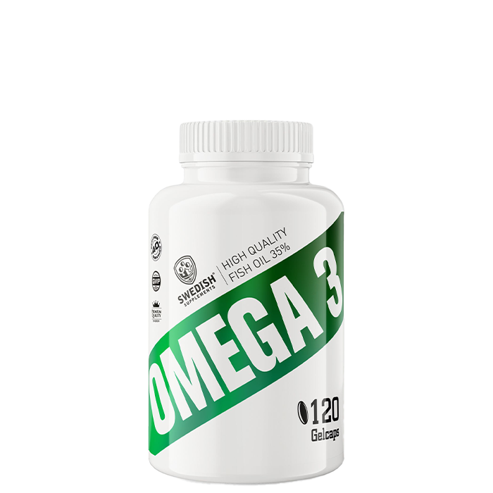 Swedish Supplements Omega 3 120 Gel kapslar