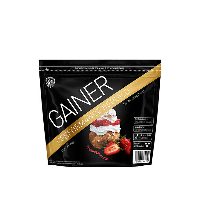 Swedish Supplements Performance Gainer 2500 g Strawberry Delight