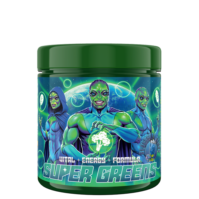 Swedish Supplements Super Greens 250 g Blueberry Slush