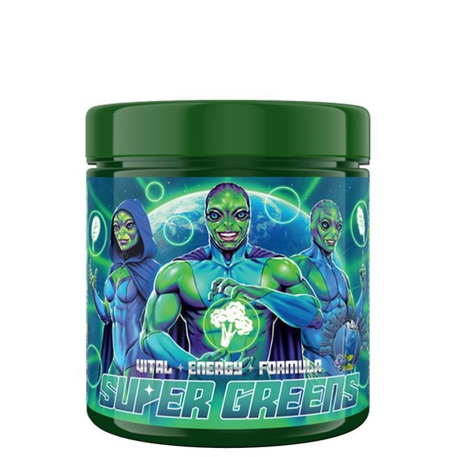Swedish Supplements Super Greens 250 g Blueberry Slush
